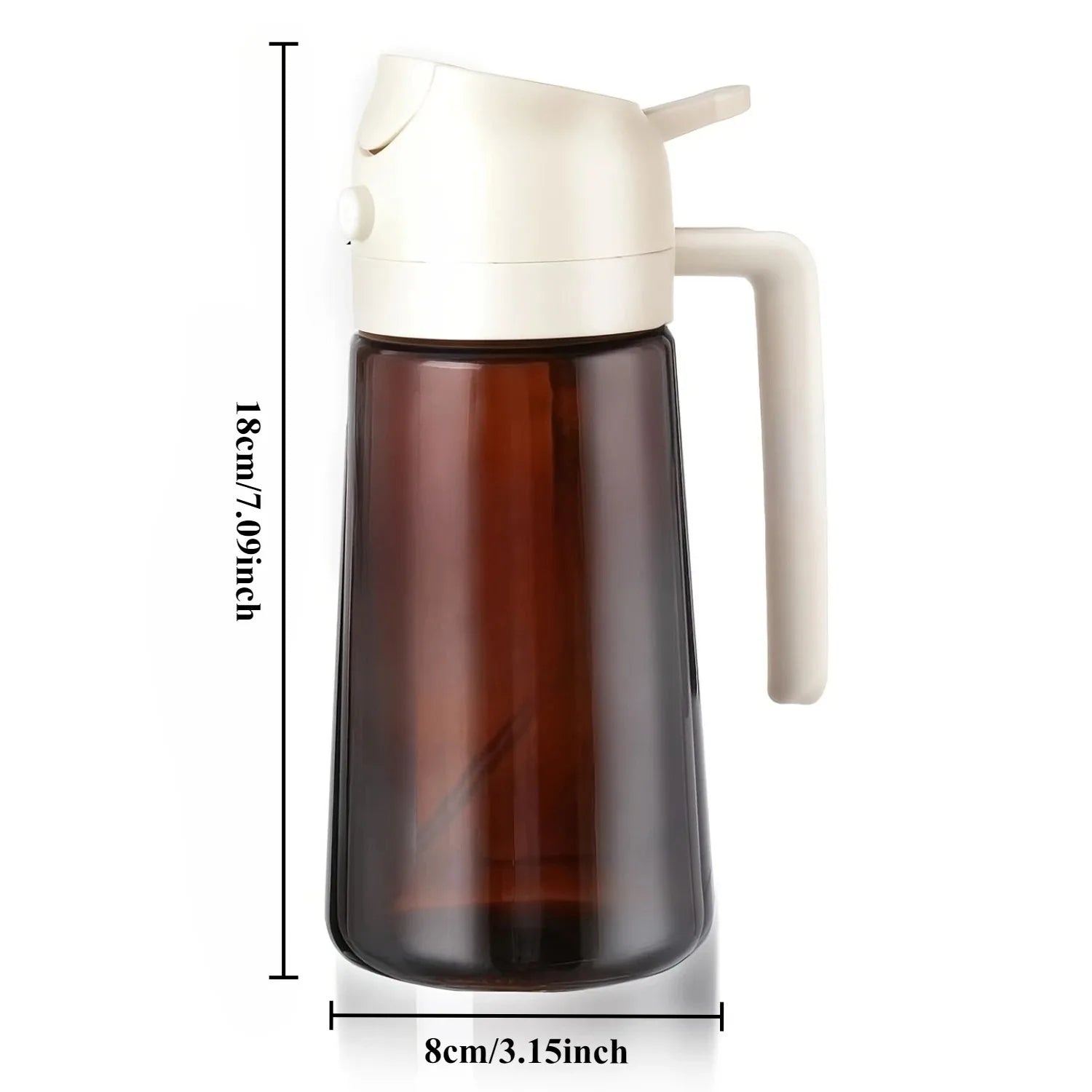 Pulverizador de Aceite Marrón 2en1 470ml
