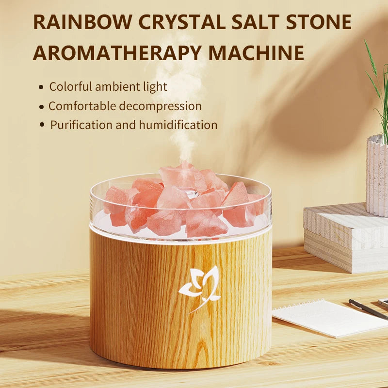 Máquina de Aromaterapia Piedra de Sal de Cristal