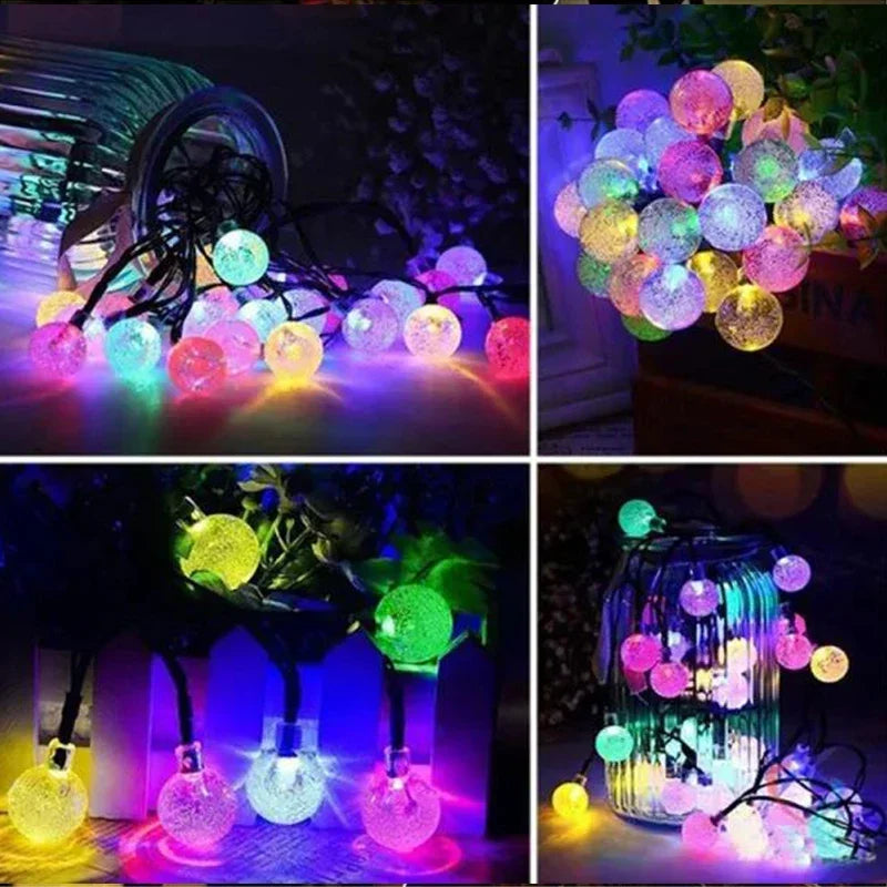 Guirnalda Solar de Luces de Hadas para Jardín
