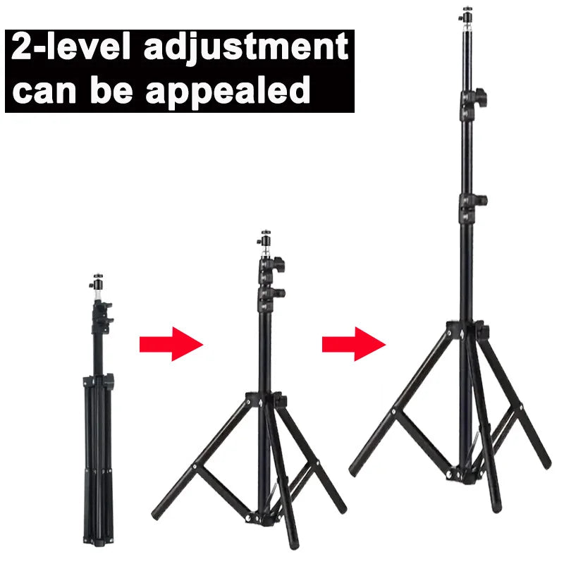 Soporte trípode portátil DITONG para proyector, altura ajustable 110-160 cm
