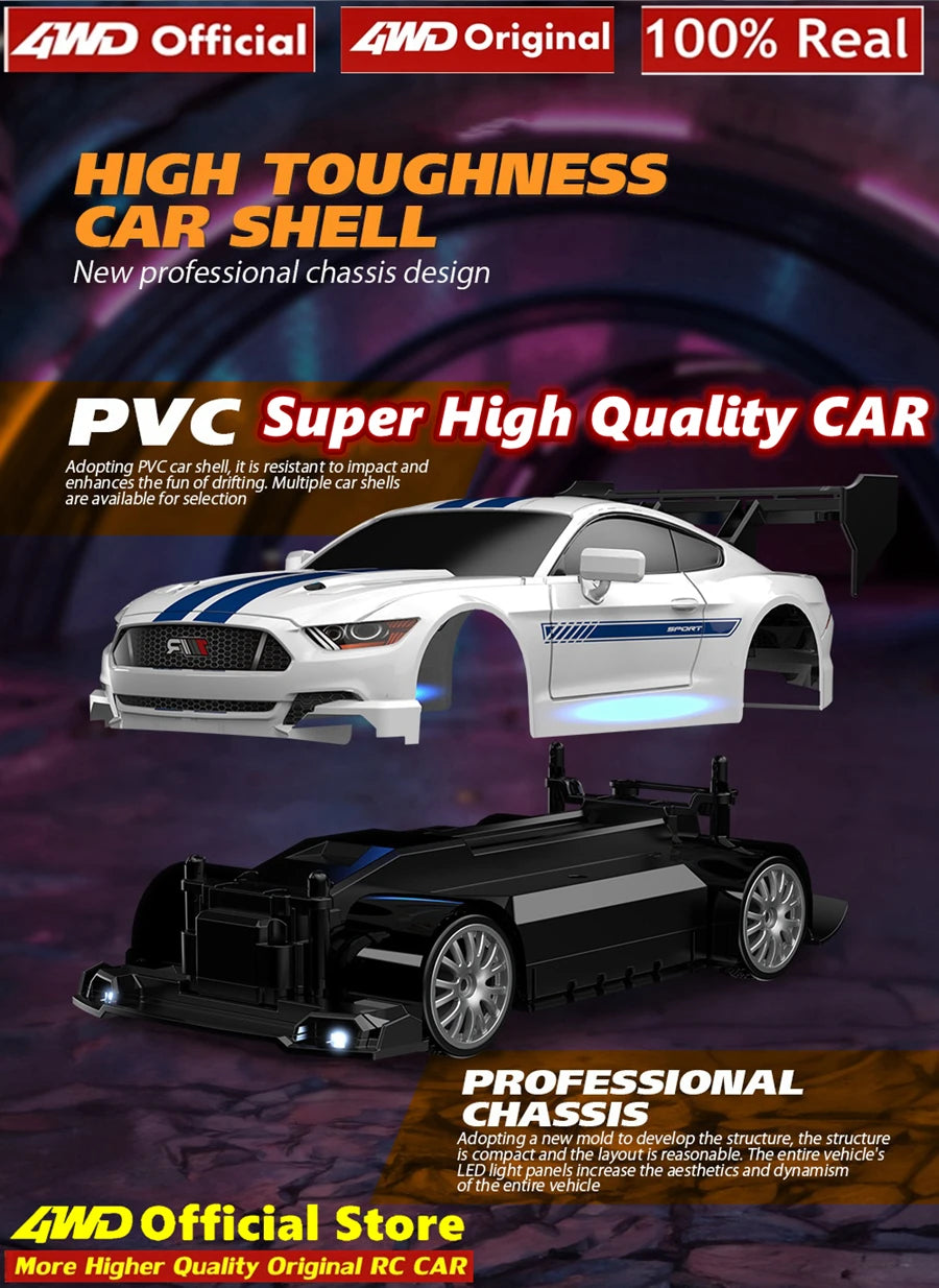 Coche RC Drift 4WD, Modelos GTR PRO y AE86 PRO