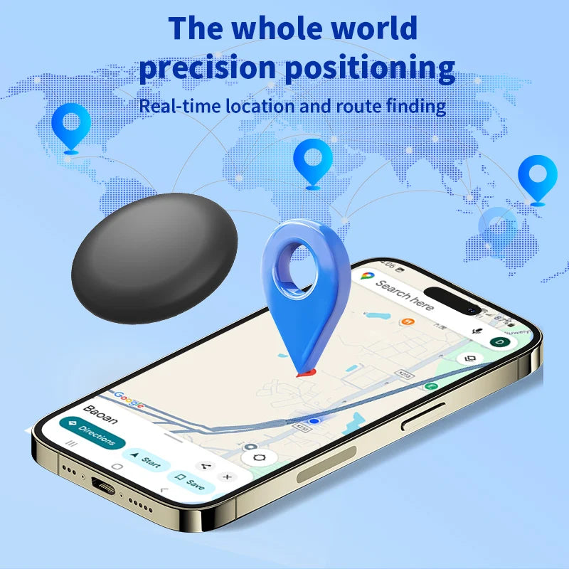 Más allá de rastreador de seguimiento de rango Bluetooth buscador de larga distancia para Android Google Find Hub etiqueta inteligente de voz para Pixel Motorola GMS