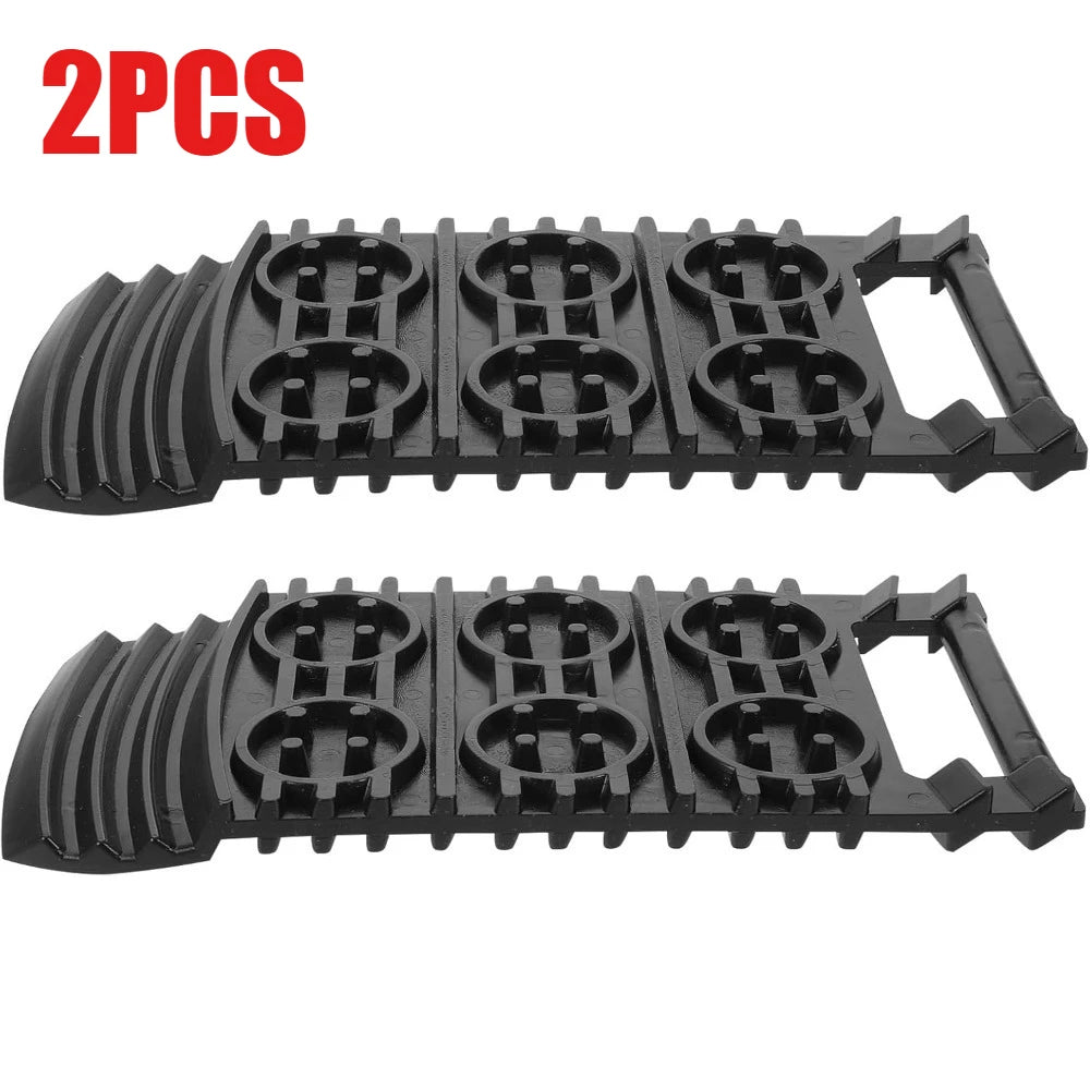 Tabla Antideslizante de Emergencia para Neumáticos de Coche, Placas de Recuperación, Tapete de Tracción, Cadenas para Nieve, Pala, Rampas, Almohadilla, Accesorios Todoterreno