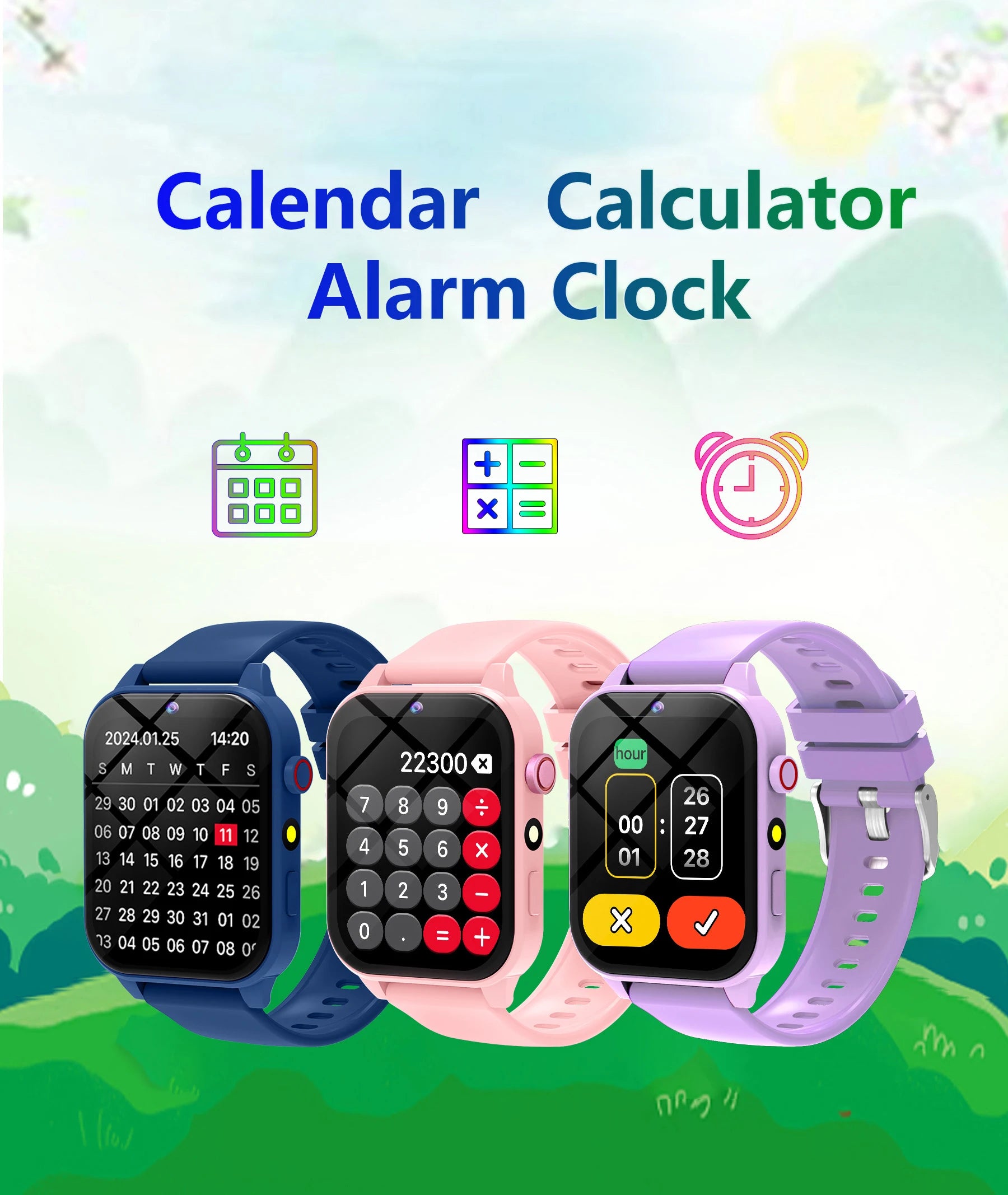 Reloj Inteligente Niños Cámara 18 Juegos