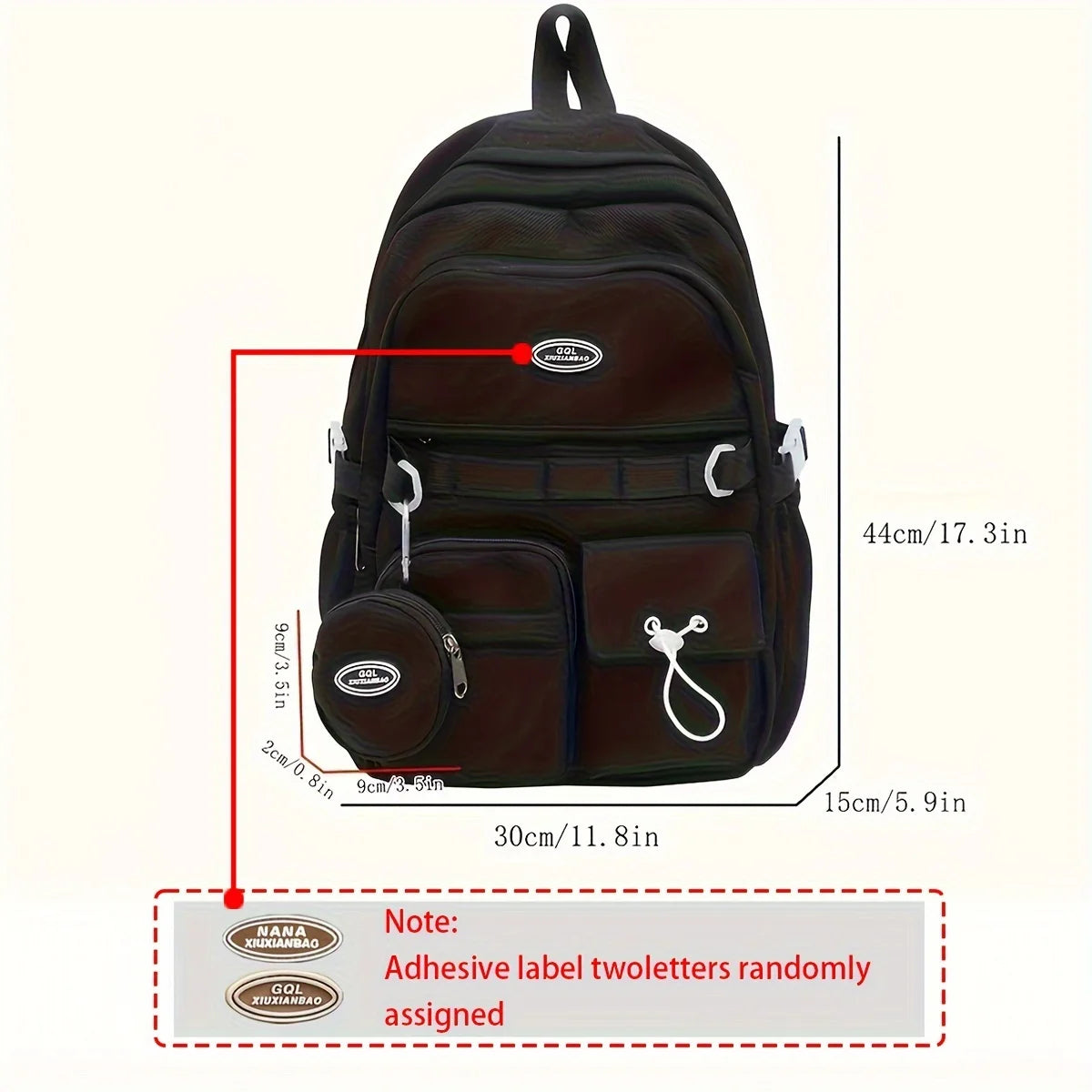 Mochila de Viaje Deportiva Unisex de Gran Capacidad