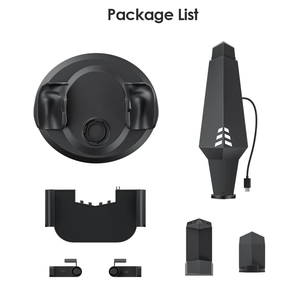 Estación de carga para gafas de realidad virtual, Gamepad almacenable, accesorios para dispositivos de realidad virtual, soporte de pantalla de escritorio para Quest2/Quest3
