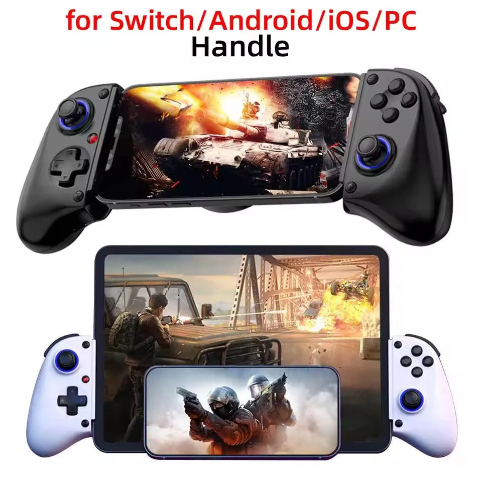 Controlador inalámbrico para teléfono, mando Bluetooth para Switch, PS4, PS3, Xbox, iPhone, Android, móvil, PC, mando para juegos