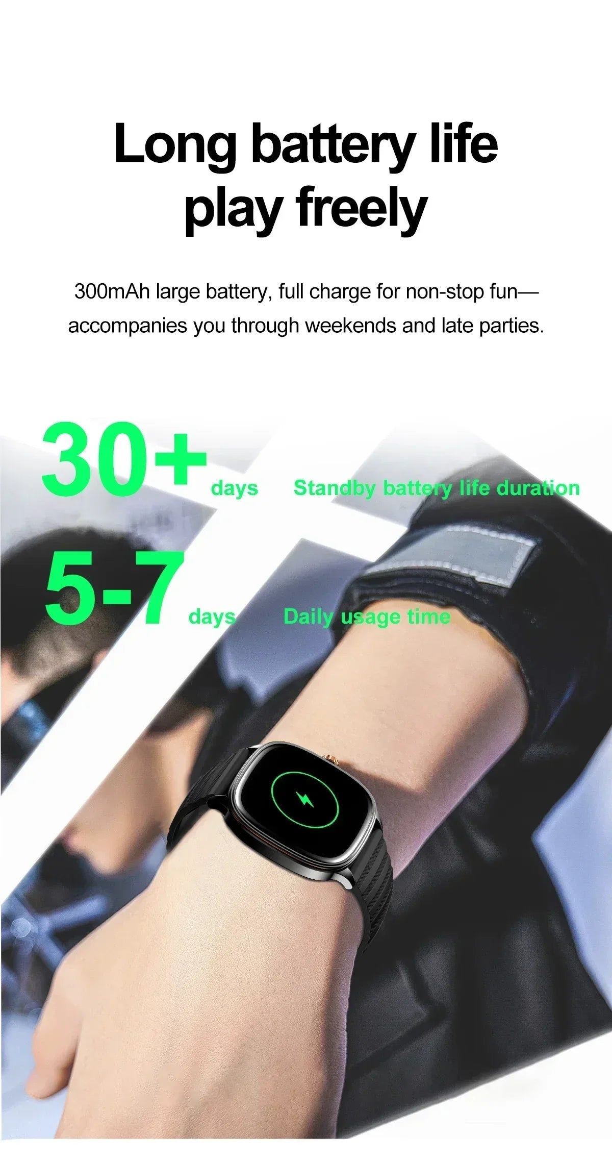 Reloj Inteligente Ultrafino NFC Oxígeno Sueño