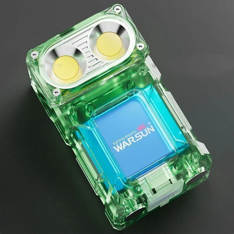 Mini Linterna LED Recargable para Camping COB