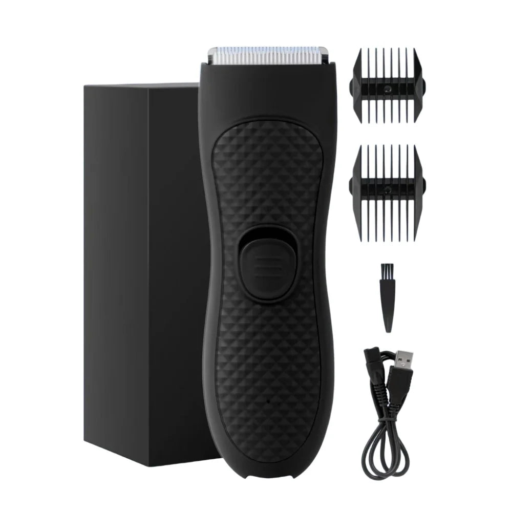 Recortadora eléctrica de vello púbico para hombre