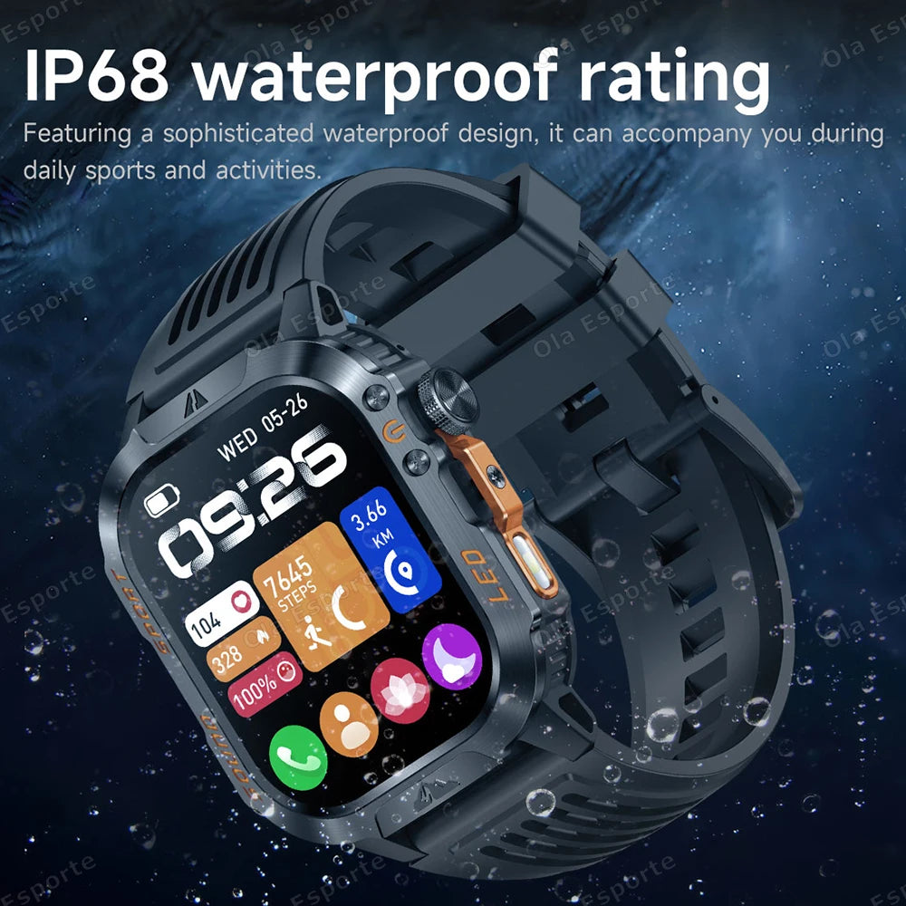 Reloj Inteligente Deportivo 2.01 Llamadas Bluetooth