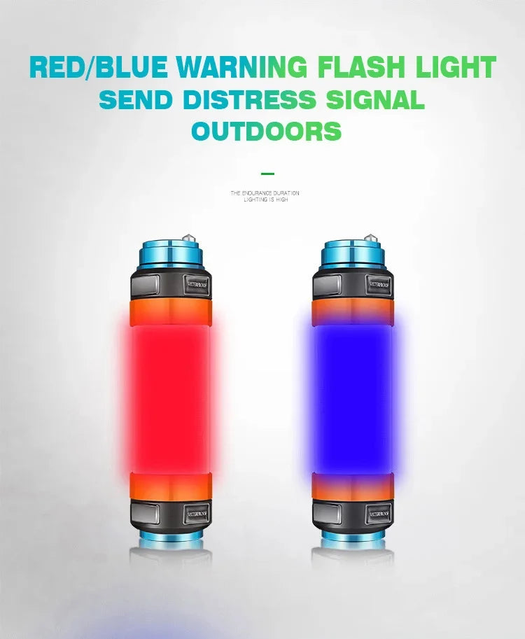Luz LED Portátil Recargable para Acampar con Imán