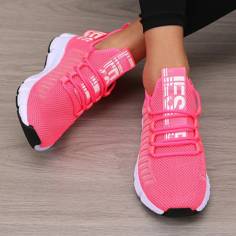 Zapatillas deportivas de plataforma para mujer — transpirables y cómodas