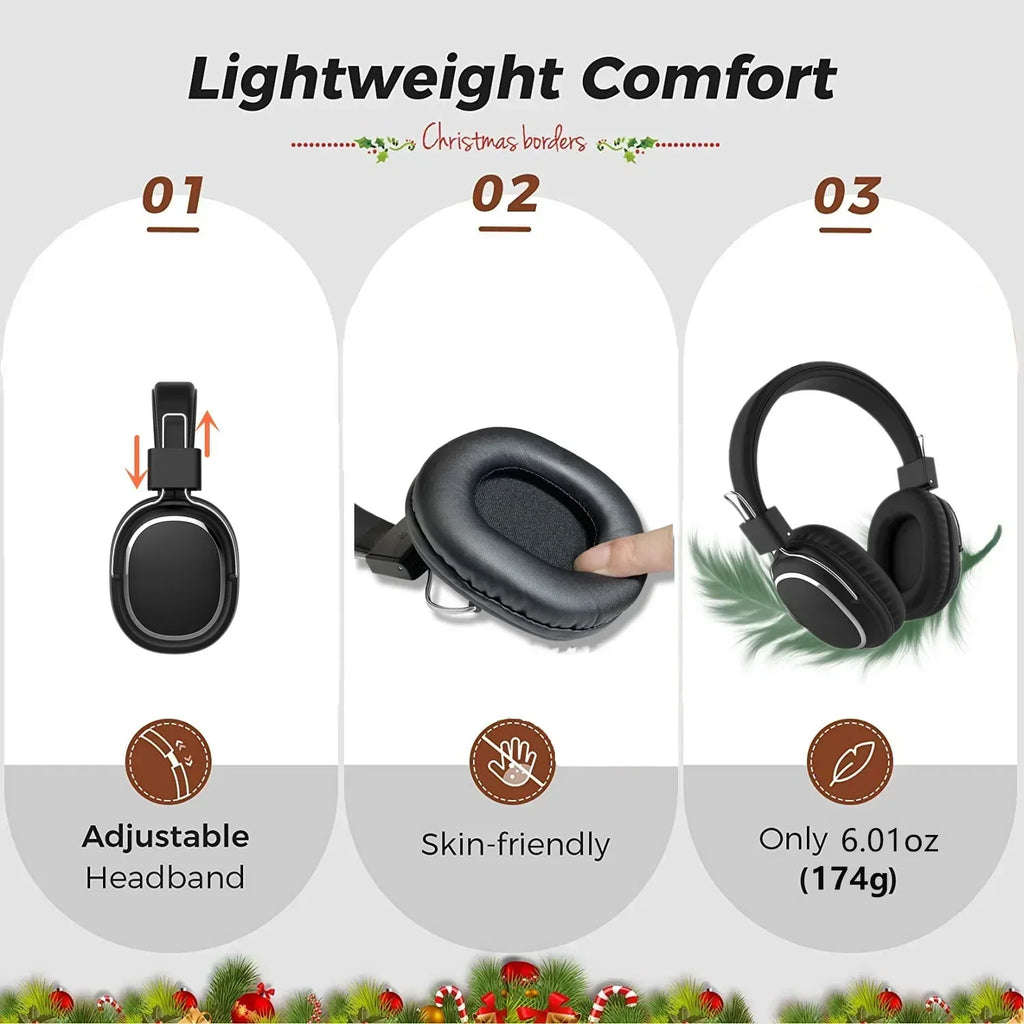 SODO SD-1004 Auriculares Bluetooth 5.3 HiFi Plegables