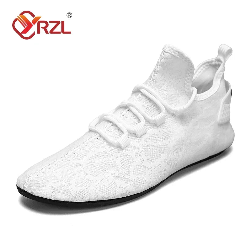 Mocasines de malla casual para hombre - Zapatos planos verano