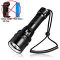 Linterna de Buceo LED Impermeable IP68