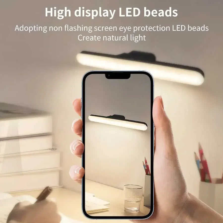 Lámpara LED de Maquillaje con Luz de Espejo 3 Colores
