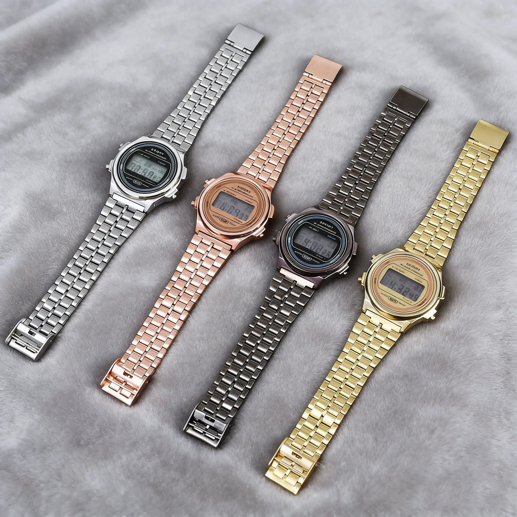 Reloj de Mujer Retro Pantalla LED Digital Deportivo