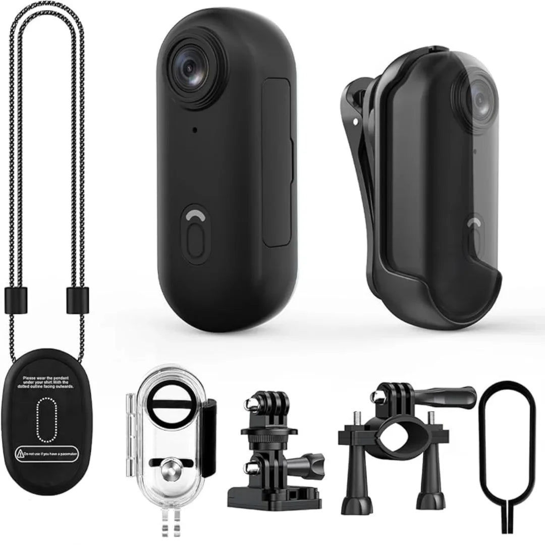 Mini Cámara de Acción 1080P Portátil para Vlogging