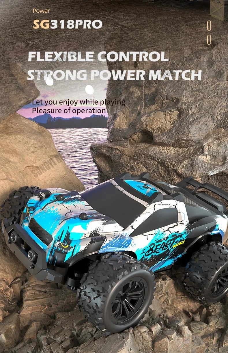 Auto RC Alta Velocidad SG116MAX 80KM/H 4WD Todoterreno 1:16