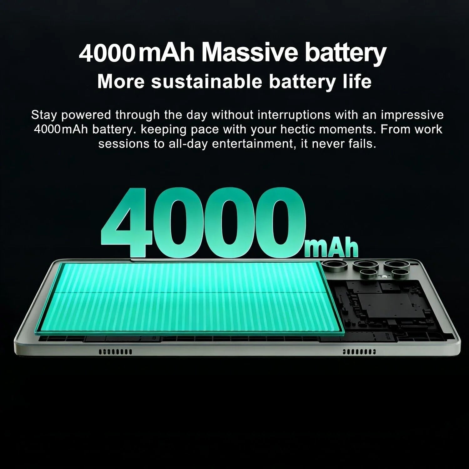 Tablet Flagship A17 Pro Max Pad 8+256GB, Pantalla Grande de 10.1 Pulgadas, 4G LTE, Doble SIM, Batería de Larga Duración, Tablet para Estudiantes