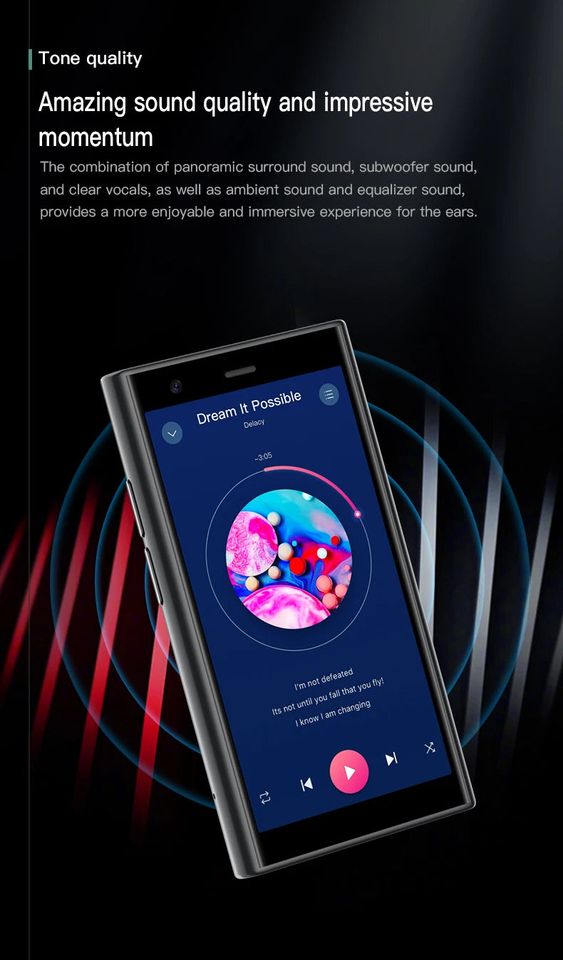 Teléfonos Inteligentes SOYES S23 Pro y Mini 24, Android 8.1, Doble SIM, Pantalla HD de 3.0'', Batería de 1000 mAh, WIFI, Bluetooth, 3G, Teléfono Móvil Pequeño