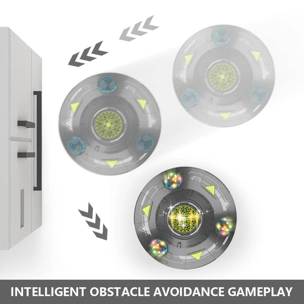 Máquina de Burbujas UFO Giratoria Eléctrica con Luces LED