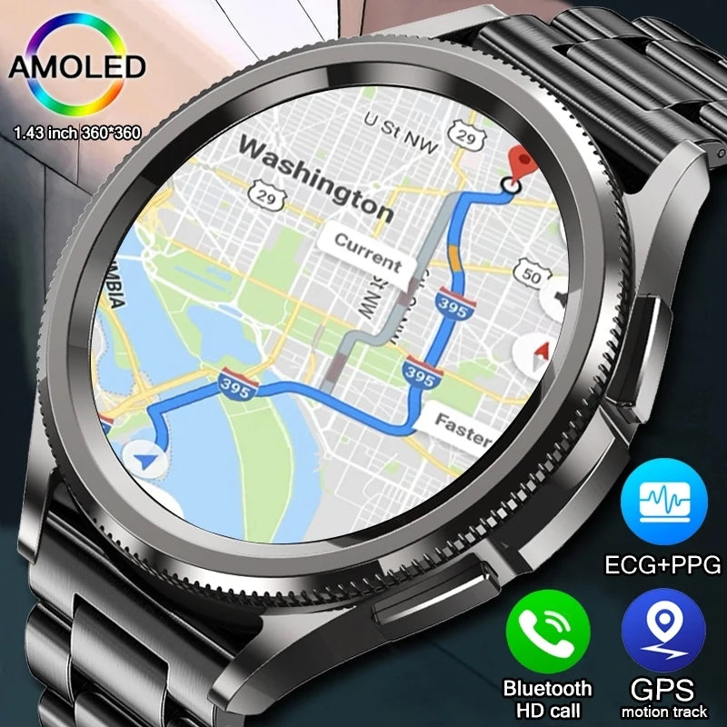 Reloj Inteligente 6 GPS Ritmo Cardíaco