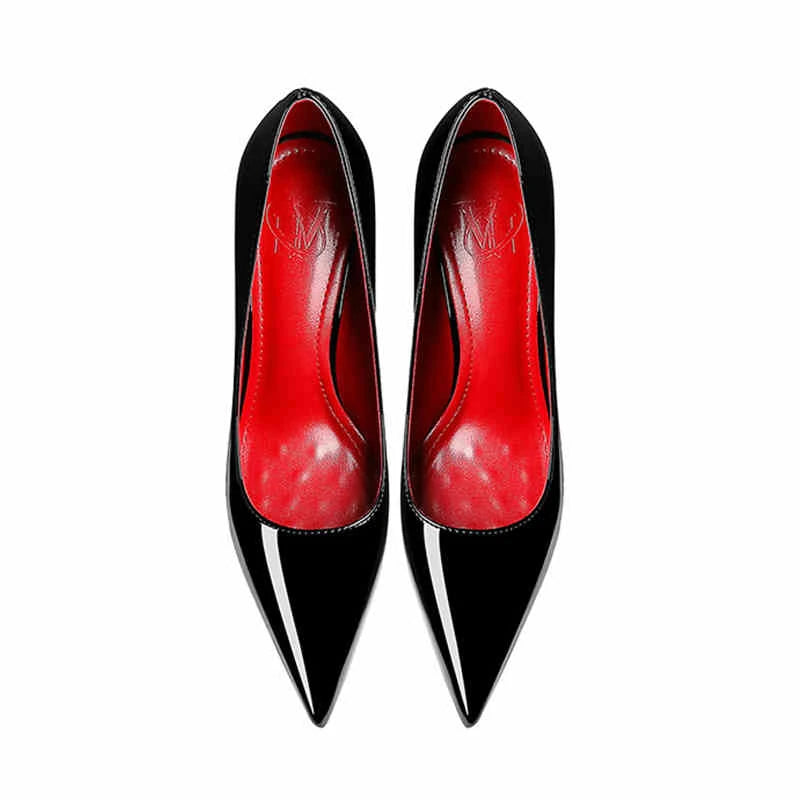 Stilettos de Mujer Punta Fina con Brillantes - Tacones Altos Elegantes