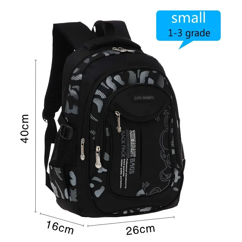 Mochila Ortopédica Impermeable para Niños de Primaria