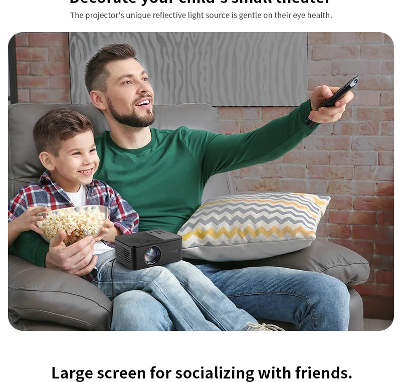 AUN A32 Pro Android 13 proyector portátil cine en casa MINI juegos para niños proyectores LED 3D WIFI para teléfono 4K Video 1080P