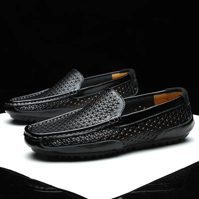 Mocasines de Cuero para Hombre – Calzado Casual Transpirable