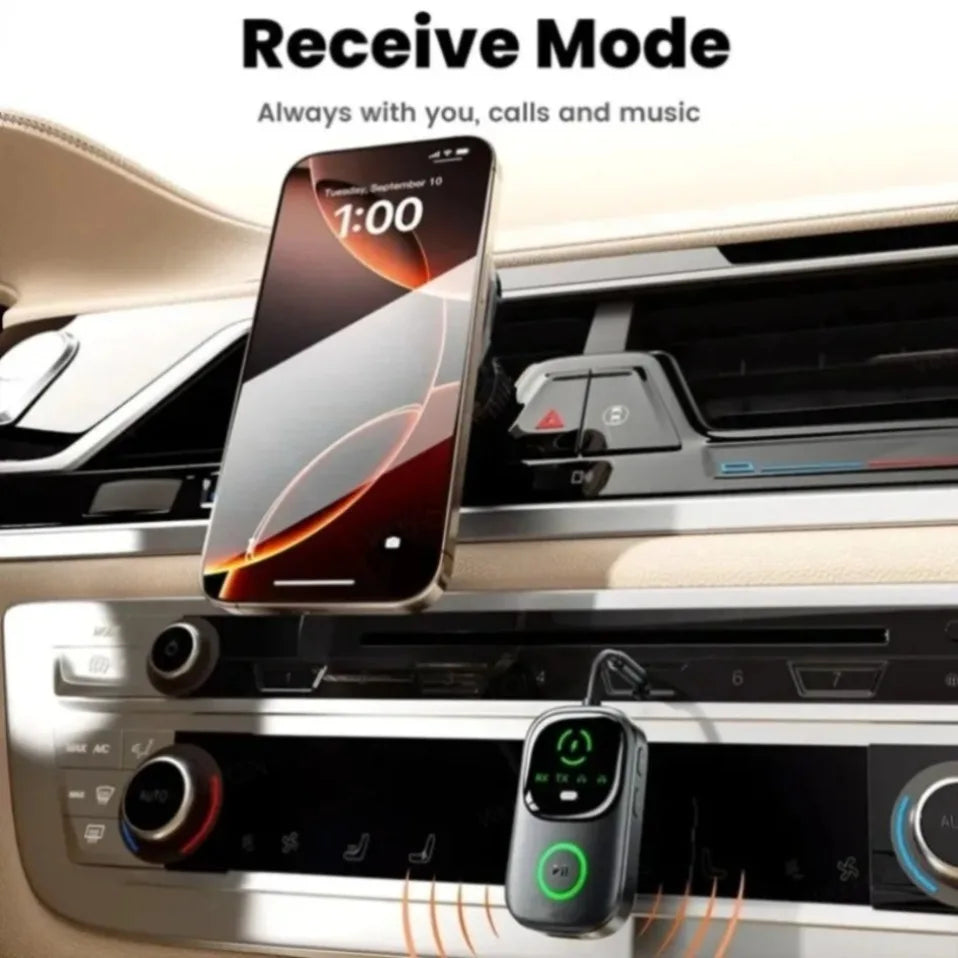 Nuevo receptor/transmisor de audio Bluetooth 5,4, adaptador Bluetooth para televisores, auriculares, coches y otros dispositivos con un conector de 3,5 MM