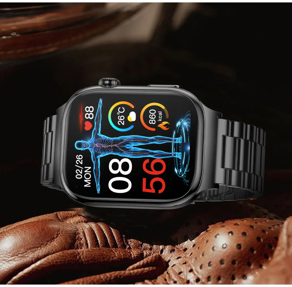 Reloj Inteligente ECG Mujer Bluetooth Voz AI