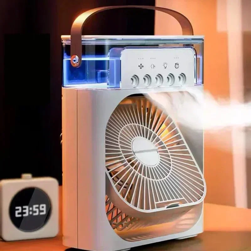 Ventilador Humidificador Portátil con 3 Velocidades