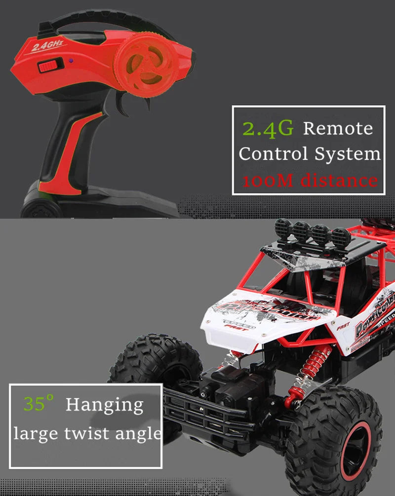 Auto RC 4WD Buggy Todoterreno 1:12 / 1:16 Control Remoto 2.4GHz