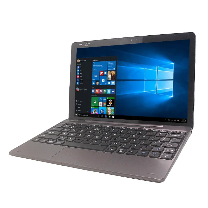Tableta Remax-101 de 10.1 Pulgadas con Windows 10 de 64 Bits, CPU Intel Z8350, 2 GB de RAM DDR, 32 GB de ROM, Pantalla IPS de 1280 x 800 y Teclado Desmontable