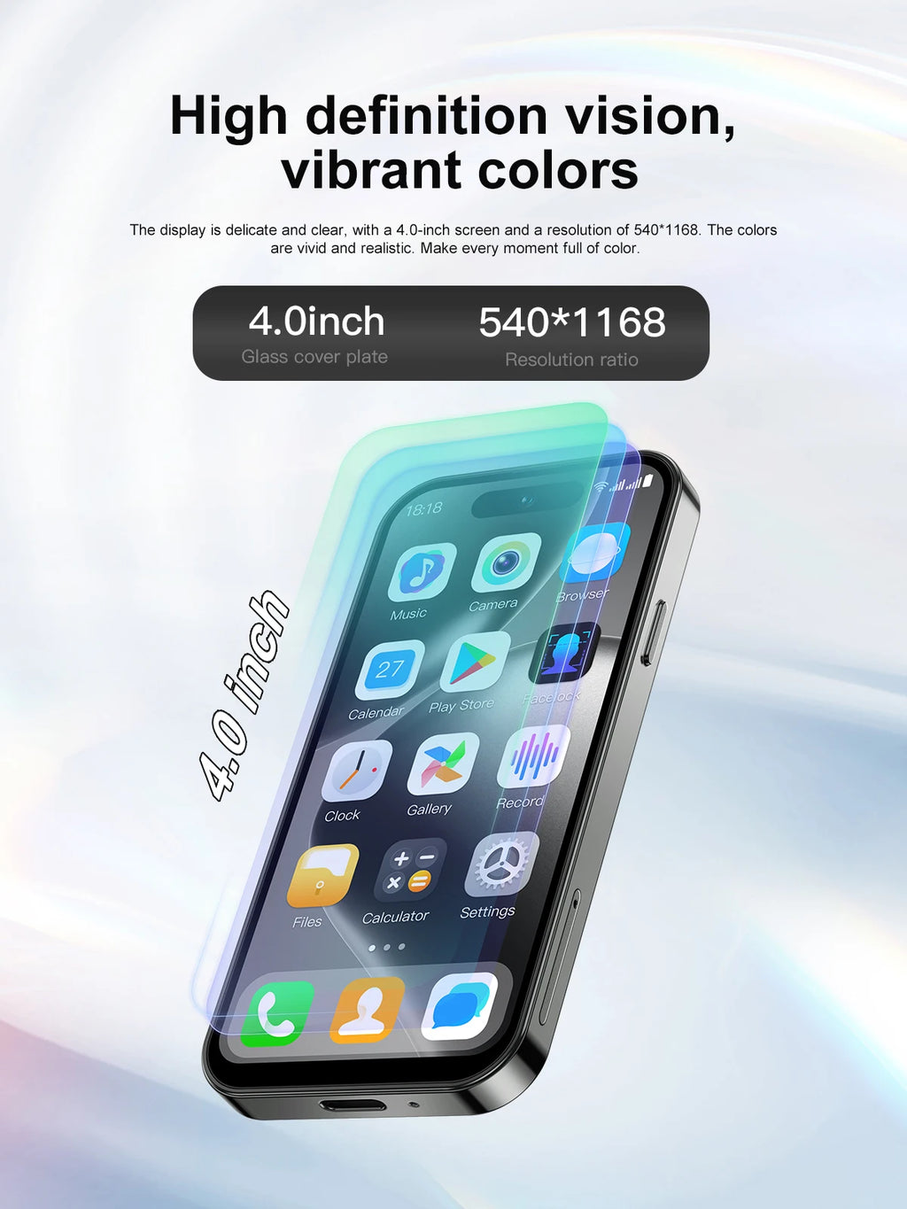 SERVO S16 Mini Android 12,0 teléfono inteligente 4G LTE 16GB/64GB Play Store WhatsAPP WiFi desbloqueo Facial teléfonos móviles de bolsillo pantalla de 4,0"