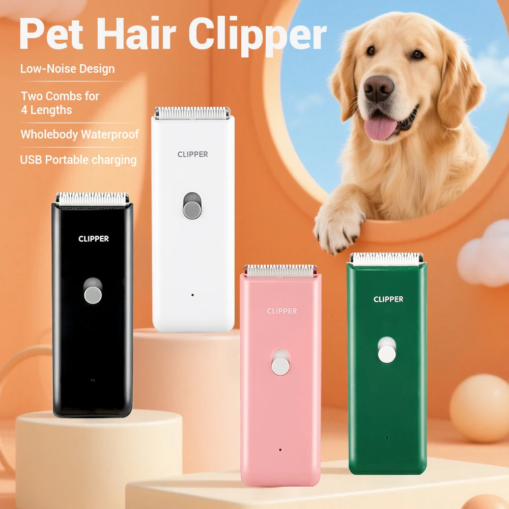 Cortadora de Pelo Eléctrica para Perros y Gatos