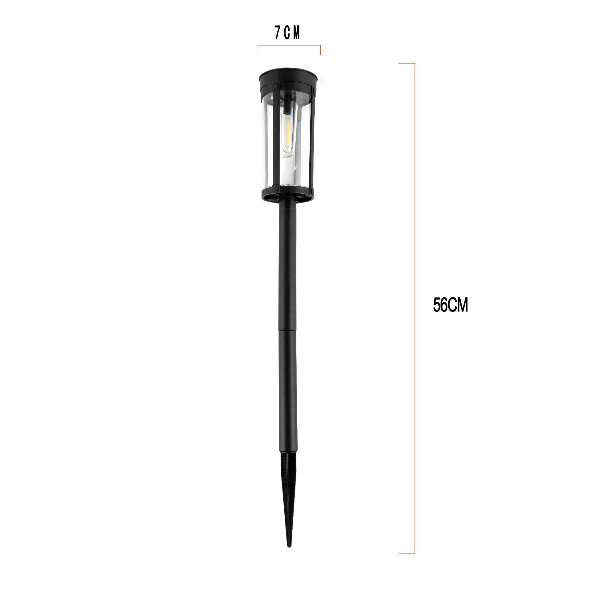 Luces Solares de Camino para Jardín Impermeables IP65, Pack de 1 a 6