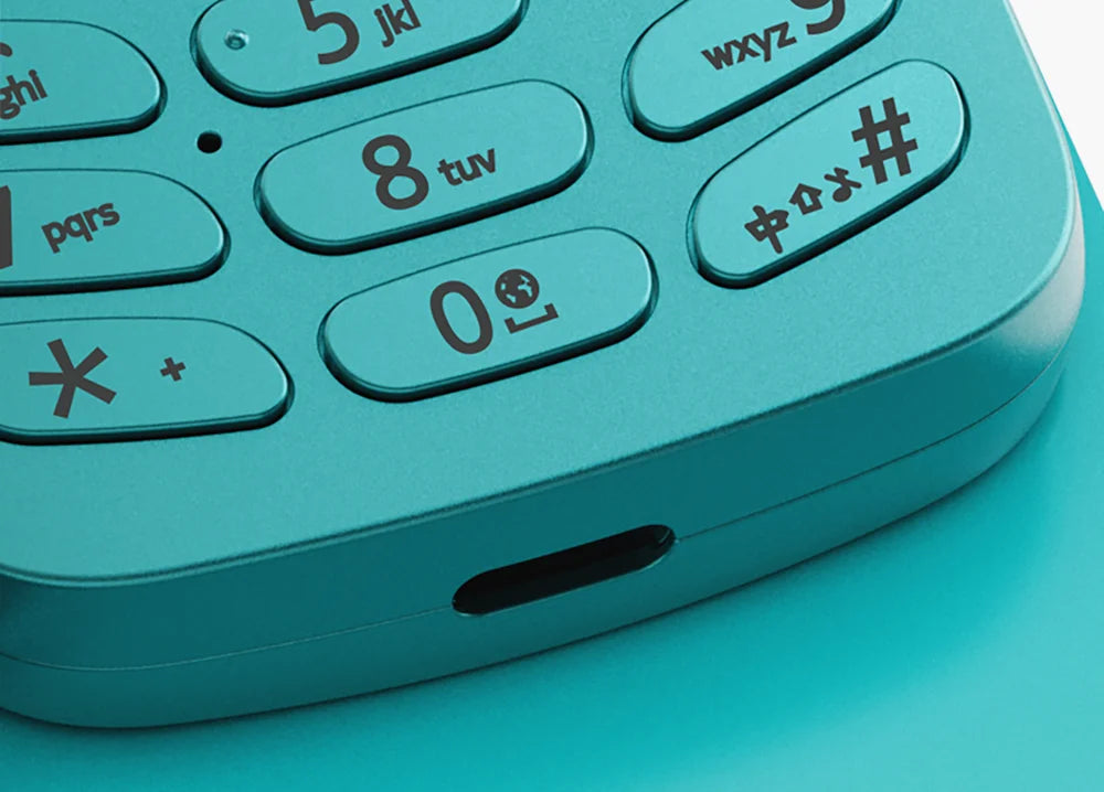 Nokia 3210 4G característica teléfono Bluetooth 5,0 Radio FM Dual SIM 2,4 "puerto tipo C 1450mAh mejor botón pulsador teléfono móvil nuevo
