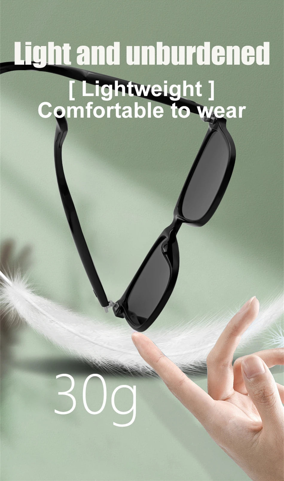 Gafas Inteligentes Bluetooth con Navegación y Música