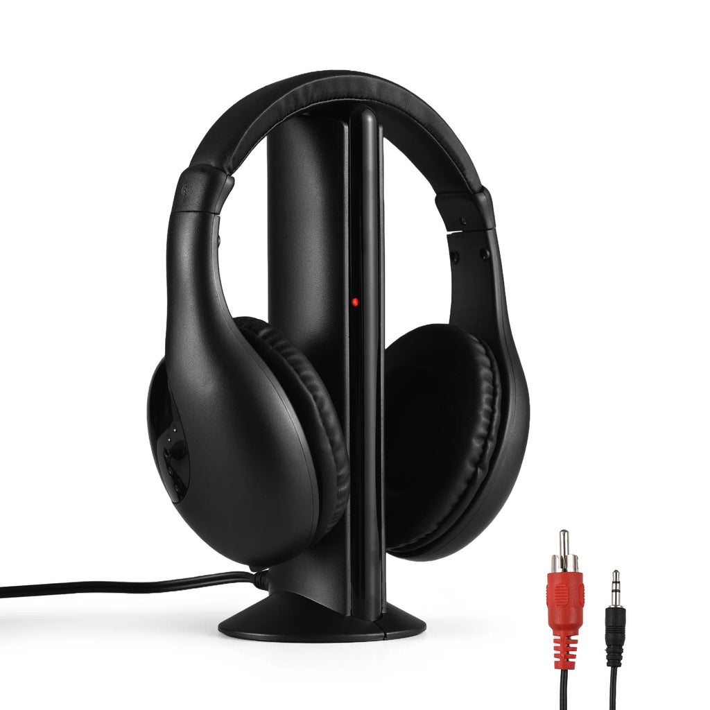 Auriculares TV Inalámbricos Transmisor 5 en 1