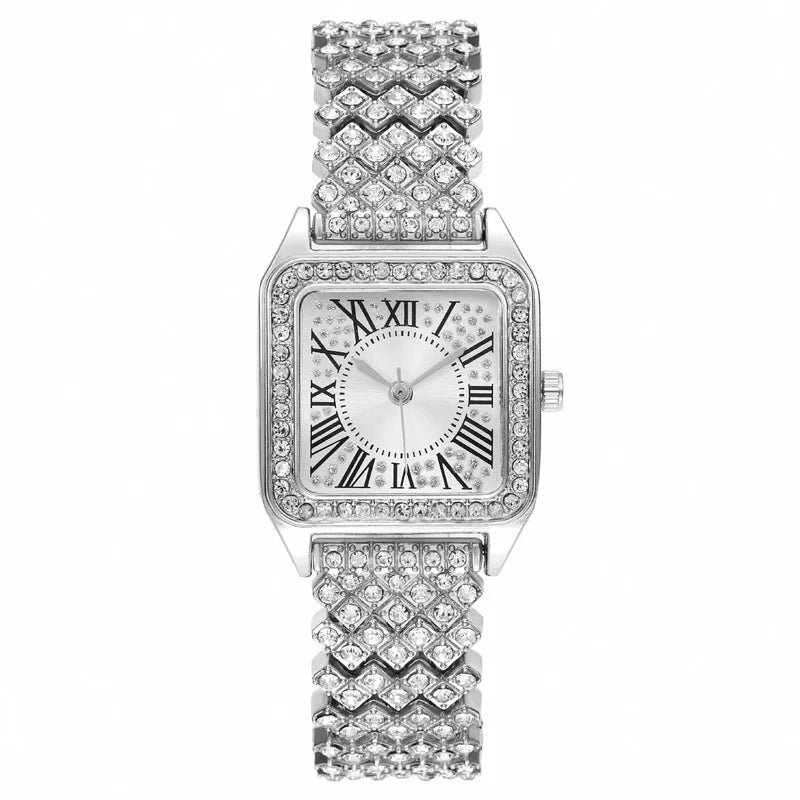 YIKAZE Reloj de Lujo con Diamantes para Mujer