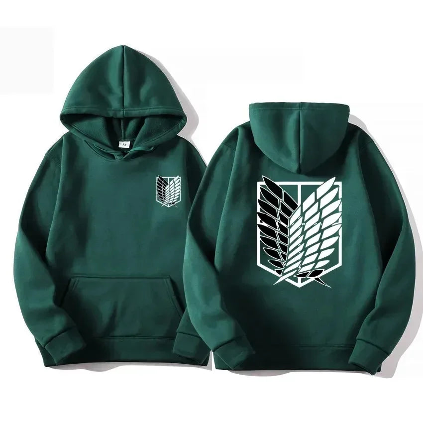 Buzo con Capucha de Ataque a los Titanes Shingeki no Kyojin