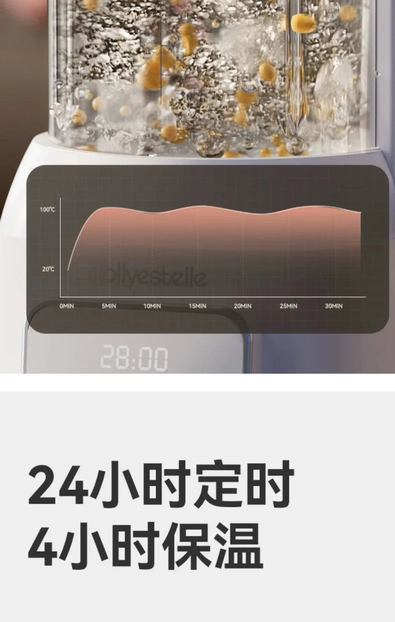 Licuadora para Leche de Soya Automática con Cocción 220V