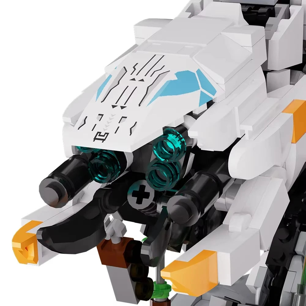 Juguete Educativo JAKI Horizon Thunder Fang, Adorno Creativo de Escritorio, Bloques de Construcción de Ladrillos, Juguete de Ensamblaje, Regalo de Cumpleaños para Niños