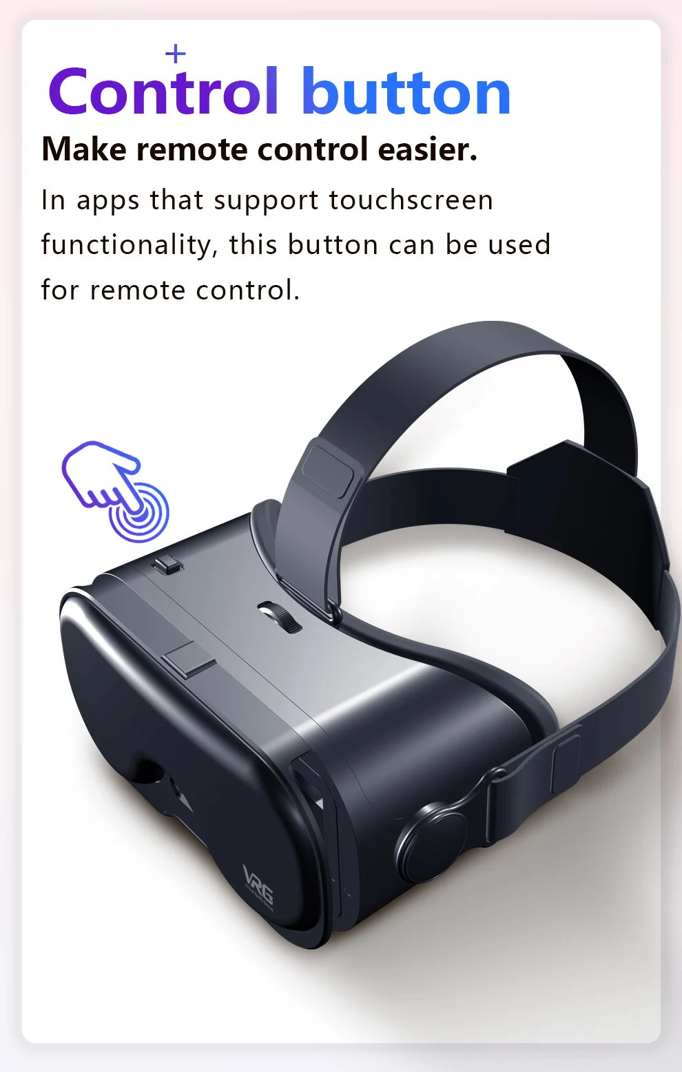 Gafas VR, Auriculares 3D, Dispositivos de Realidad Virtual, Casco, Lentes Viar, Gafas para Teléfono Inteligente, Controlador de Juegos Inteligente, Set de Gafas VR