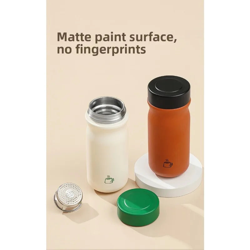 Vaso térmico mini portátil de acero inoxidable
