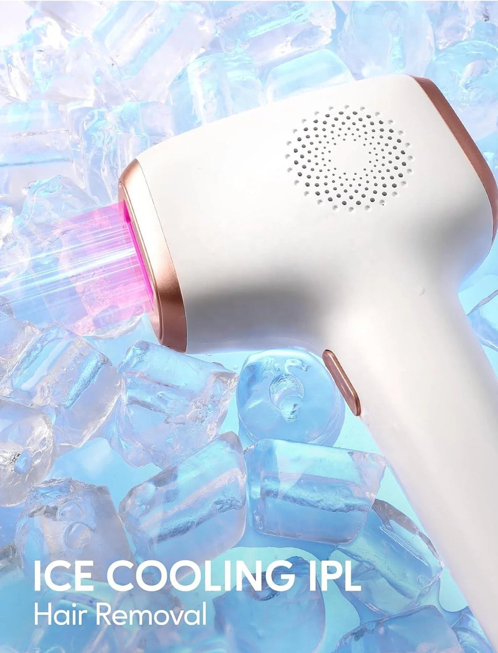 Depiladora IPL con Enfriamiento por Hielo